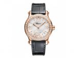 HAPPY SPORT MEDIUM AUTOMATIC 18-CARAT ROSE GOLD AND DIAMONDS