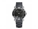 HAPPY SPORT MEDIUM WATCH STAINLESS STEEL AND DIAMONDS