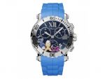 HAPPY SPORT CHRONO WATCH STAINLESS STEEL AND COLOURED STONES