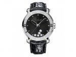 HAPPY SPORT XL WATCH STAINLESS STEEL AND DIAMONDS