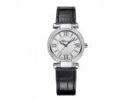 IMPERIALE 28 MM WATCH STAINLESS STEEL, AMETHYST AND DIAMONDS