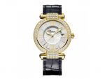 IMPERIALE 36 MM WATCH 18-CARAT YELLOW GOLD, AMETHYSTS AND DIAMONDS