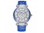 IMPERIALE 40 MM WATCH 18-CARAT WHITE GOLD, BLUE SAPPHIRES AND DIAMONDS