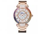 IMPERIALE 40 MM WATCH 18-CARAT ROSE GOLD, COLOURED STONES AND DIAMONDS