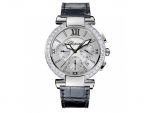 IMPERIALE CHRONO 40 MM WATCH STAINLESS STEEL, AMETHYST AND DIAMONDS