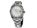 Rolex Oyster Perpetual Datejust II 116334 Silver Diamond