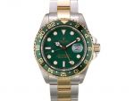 Rolex GMT Master II Green Ceramic Bezel Green Dial 116713 