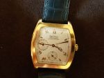 Paul Picot Fireshire Power Reserve Date 18kt goldChronometer 42x34mm Ref.123 Vintage