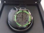 Hublot Big Bang All Black Edition in Green Baguette  Bezel