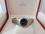 OMEGA Constellation Black Diamond Dial Ladies Watch