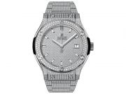 Hublot Classic Fusion Titanium Bracelet Full Pavé 45.00 mm 511.NX.9010.NX.3704