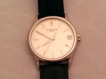 Patek Philippe 18K White Gold Silver Dial Calatrava