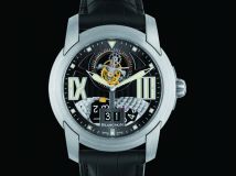 TOURBILLON GRANDE DATE, RESERVE DE MARCHE SUR MASSE OSCILLANTE