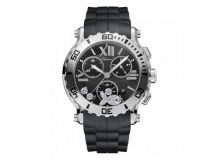 HAPPY SPORT CHRONO WATCH STAINLESS STEEL AND DIAMONDS