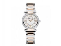 IMPERIALE 28 MM WATCH 18-CARAT ROSE GOLD, STAINLESS STEEL, AMETHYST AND DIAMONDS