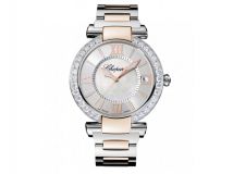 IMPERIALE 40 MM WATCH 18-CARAT ROSE GOLD, STAINLESS STEEL, AMETHYST AND DIAMONDS