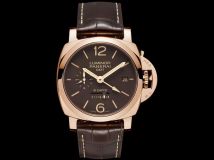 LUMINOR 1950 8 DAYS GMT ORO ROSSO (Ø 44 MM) - PAM00576