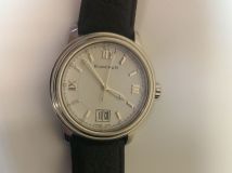 Blancpain Leman Ultra Slim Automatic Big Date Mens Watch 2150-1127-53 B