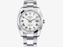 Vintage Rolex White Oyster Perpetual Date 15200 - Pre-Owned Mens Watches