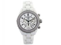 Chanel J12 H1008 Chronograph White Ceramic Watch