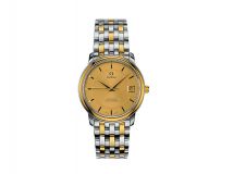 Omega Deville Prestige Steel and 18K Gold Automatic Men&rsquo;s Watch