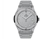 Hublot Classic Fusion Titanium Bracelet Full Pavé 45.00 mm 511.NX.9010.NX.3704