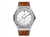 Hublot Classic Fusion Classico Ultra-Thin Titanium White Shiny Dial 45.00 mm 515.NX.2210.LR