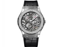 Hublot Classic Fusion Classico Ultra-Thin Skeleton Titanium Diamonds 42.00 mm 545.NX.0170.LR.1104