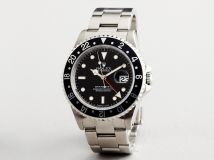 Rolex GMT-Master II Date Stainless Steel SEL w/Black Dial 16710