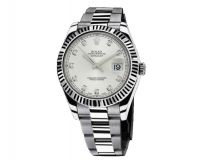 Rolex Oyster Perpetual Datejust II 116334 Silver Diamond