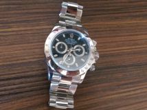 Rolex Daytona Stainless Steel Black Dial 40mm