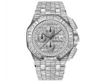 Audemars Piguet Royal Oak Offshore Chronograph 44mm full pave with diamonds