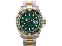 Rolex GMT Master II Green Ceramic Bezel Green Dial 116713
