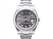 Datejust 41mm Steel and White Gold 116334