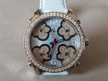 JACOB & CO. Five Time Zone JC-MATH14 Steel MOP Diamond 40mm.