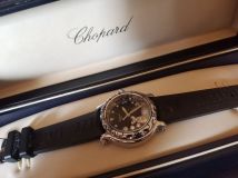 Chopard Happy Beach Diamond Fish Steel Black