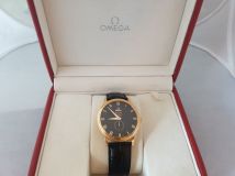 Omega 4614.50.01 De Ville Prestige Small Seconds Subdial Red Gold Gents Watch