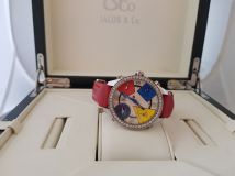 Jacob & Co : Five Time Zone - 40mm 2.00ct Bezel JCM25