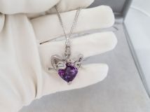 ����� Magerit Snake Heart amethyst
