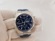 Vacheron Constantin  Blue  Overseas Dual Time Automatic Men&rsquo;s Watch 47450000A-9039
