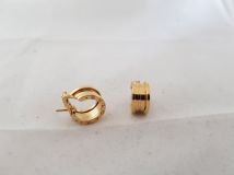 Bvlgari Inspired B.zero1 Yellow Gold Earrings