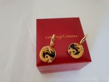 Carrera y Carrera Small Onyx And Yellow Gold Dragon