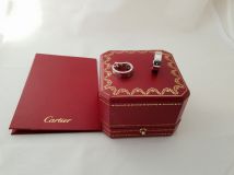 Cartier 18k White Gold Love Earrings B8022400