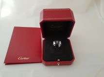 Cartier 18k White Gold Love Diamond Ring