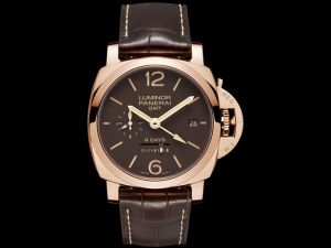 ������������ ����������� ���� LUMINOR 1950 8 DAYS GMT ORO ROSSO (Ø 44 MM) - PAM00576