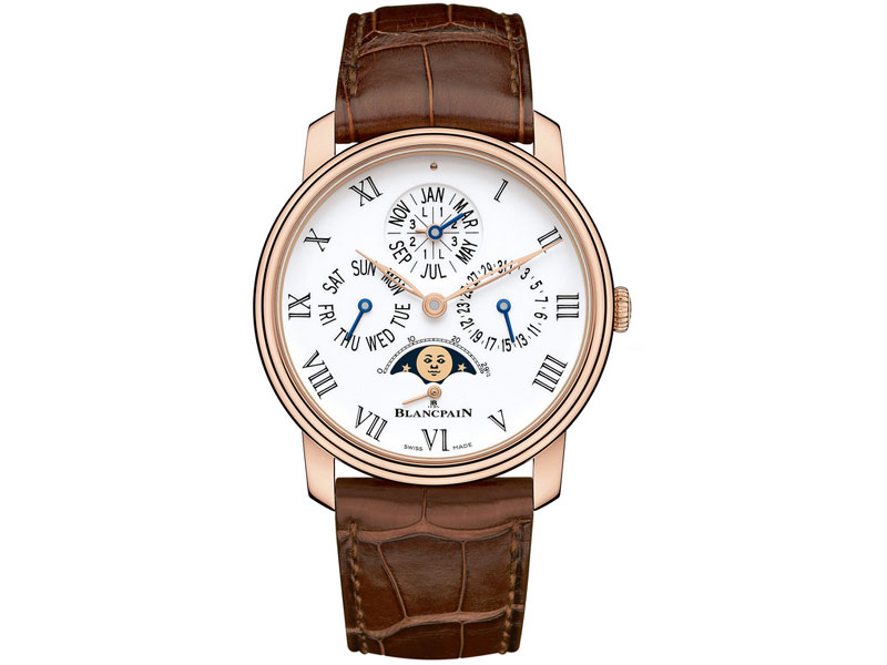 BASELWORLD 2014. В коллекции Blancpain Villeret новые часы с вечным календарем