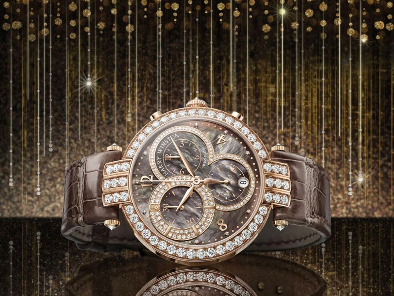�������� HARRY WINSTON ���������� � 2014 ���� �������� ����� ������ ����� Premier Chronograph