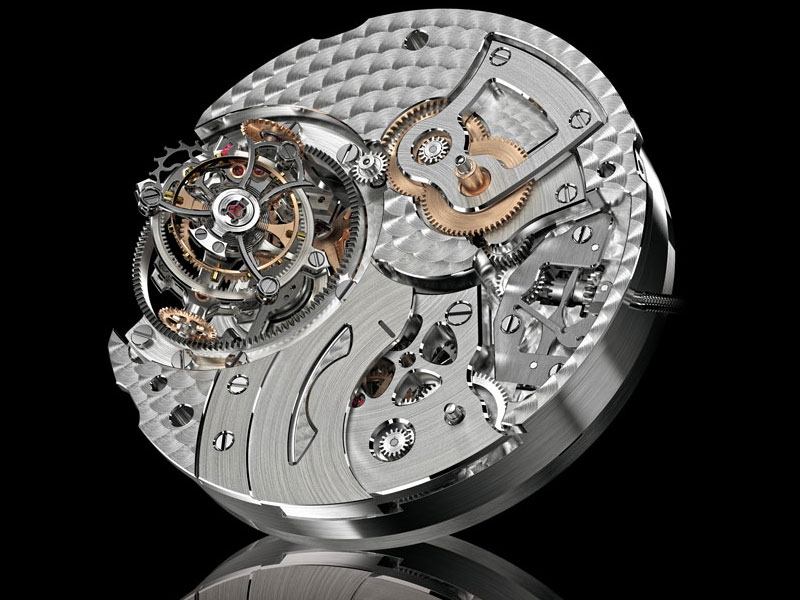 ������ Tourbillon Tri-Axial, ������ ����������� ���������� �����, �������������� ����� ������� ������� ���������